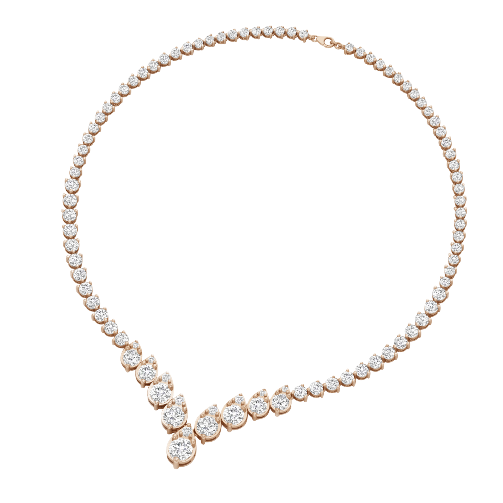 Thessa Diamond Necklace Brilliant - 17.5ct