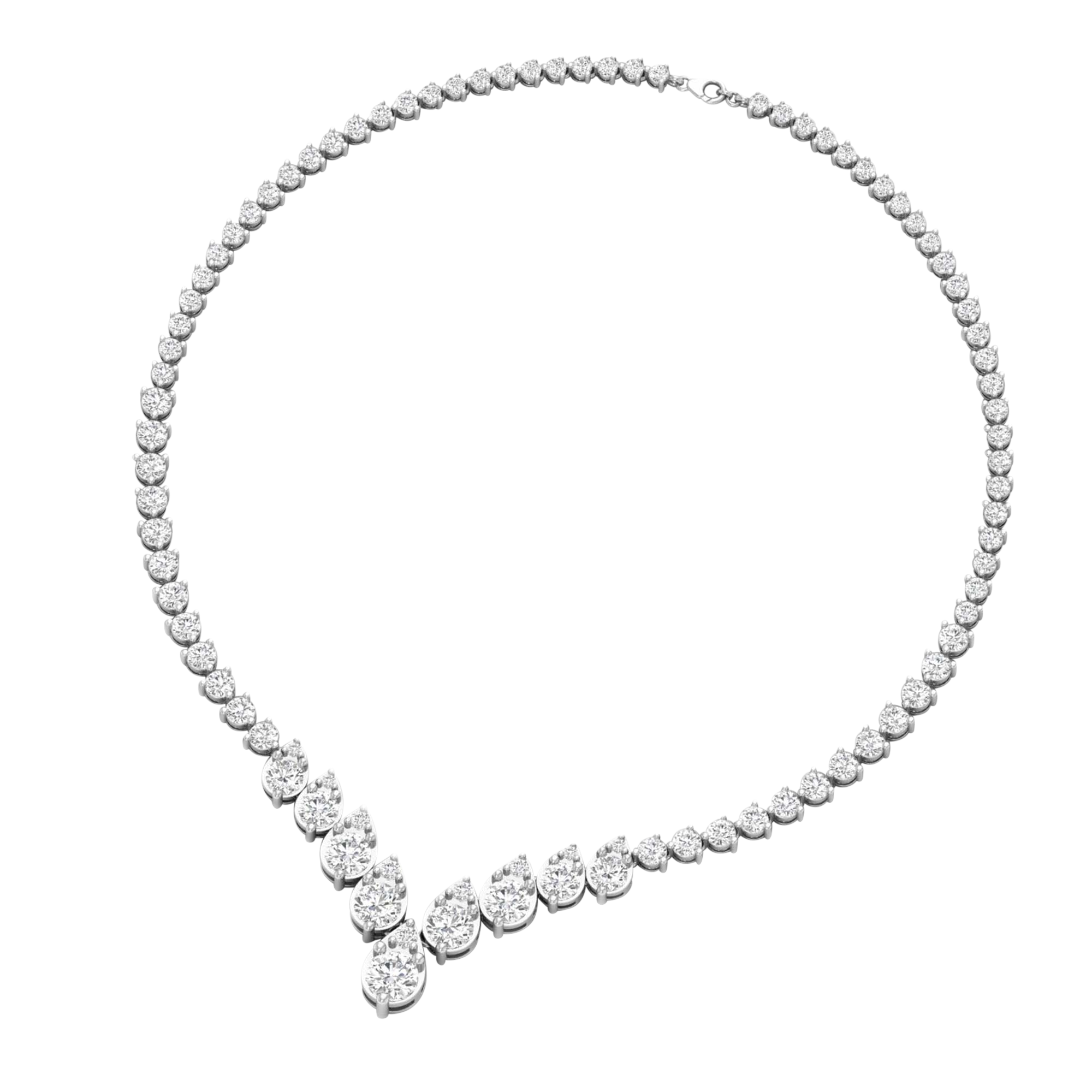 Thessa Diamond Necklace Brilliant - 17.5ct