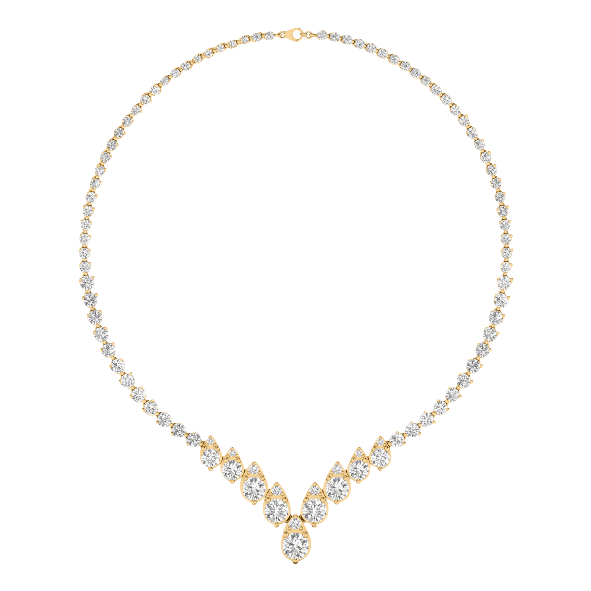 Thessa Diamond Necklace Brilliant - 17.5ct