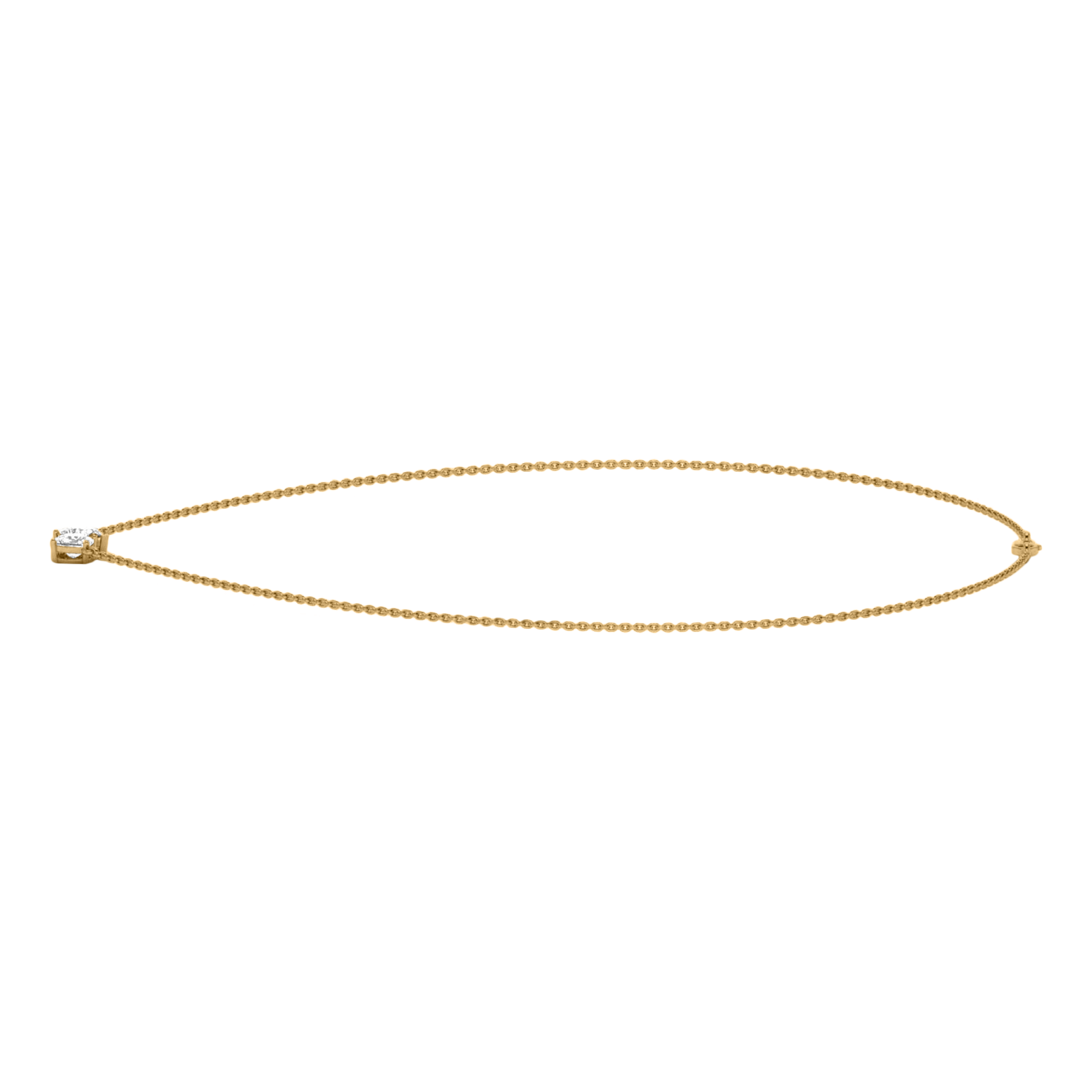 Teddy Diamanten Toi Et Moi Ketting Peer & Cushion - 2ct