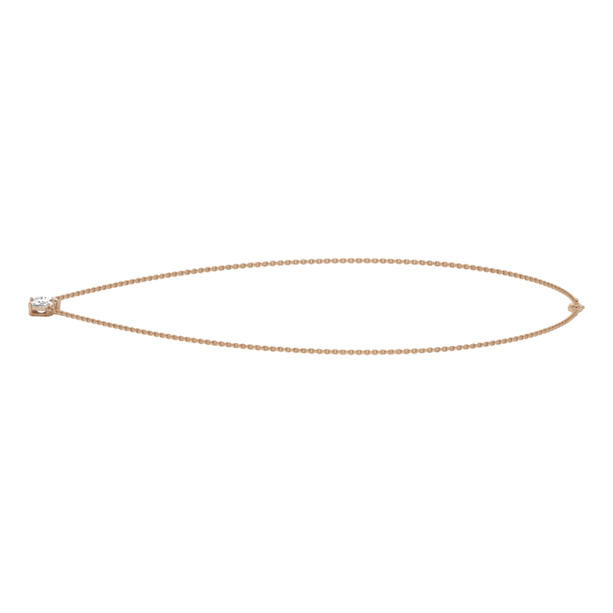 Teddy Diamanten Toi Et Moi Ketting Peer & Cushion - 2ct