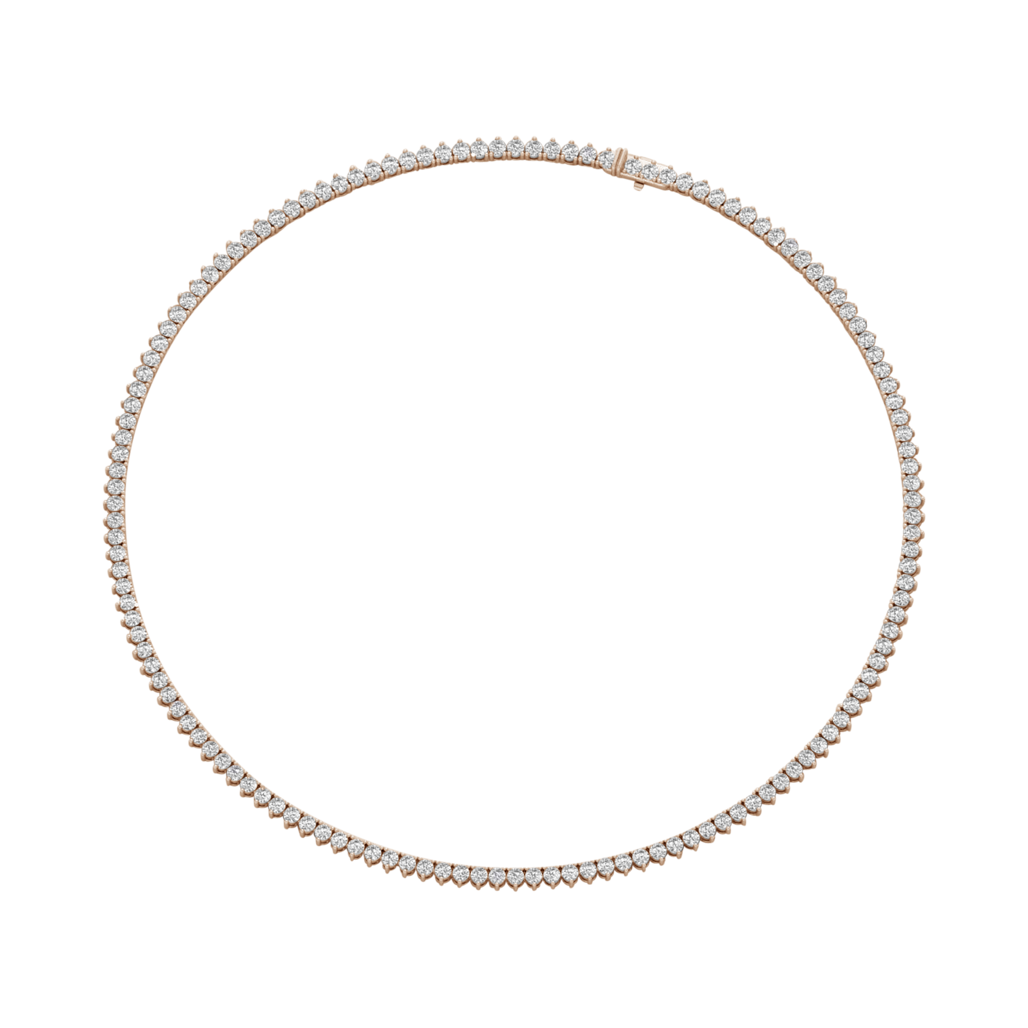 Azura Diamanten Tennisketting Briljant - 10ct