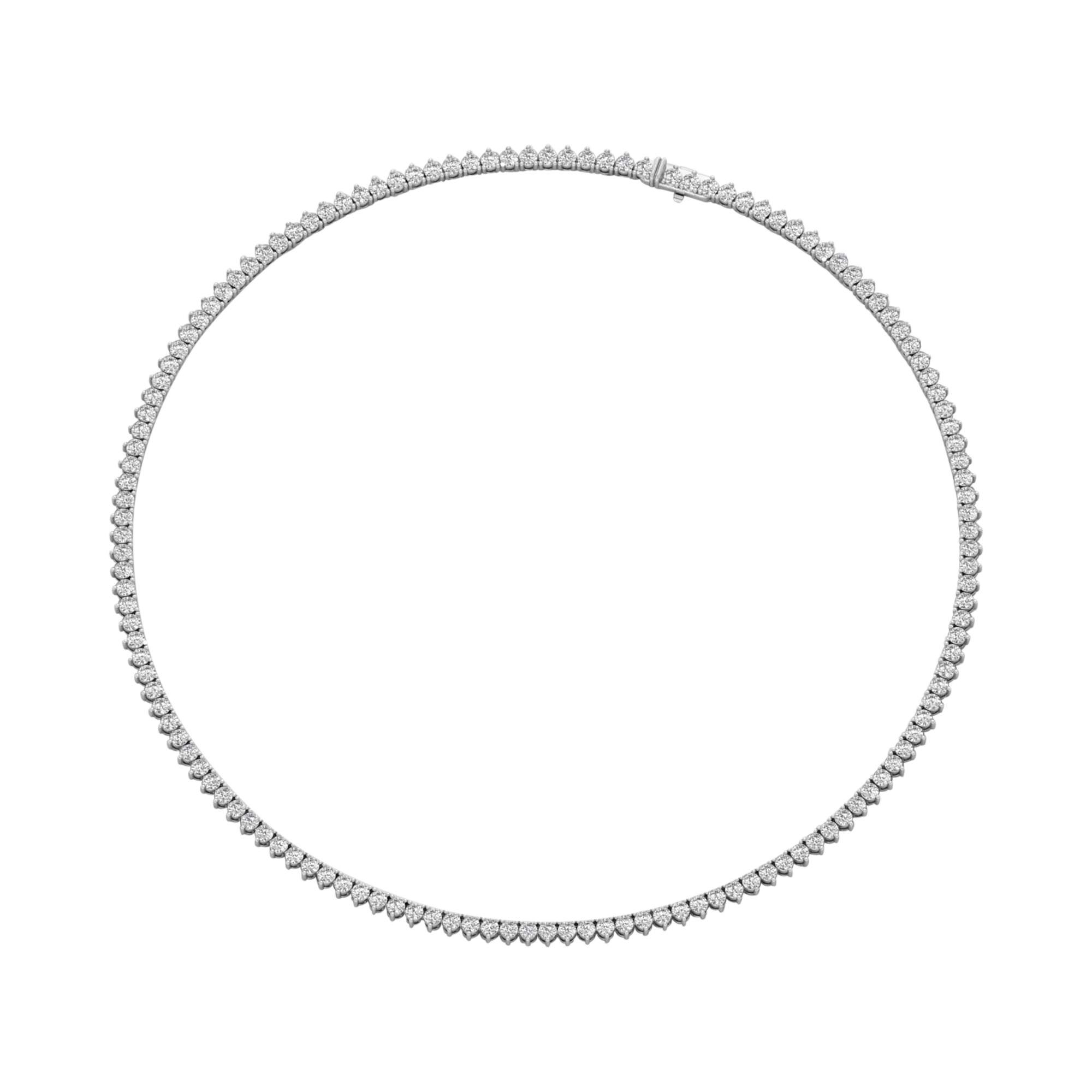 Azura Diamanten Tennisketting Briljant - 10ct