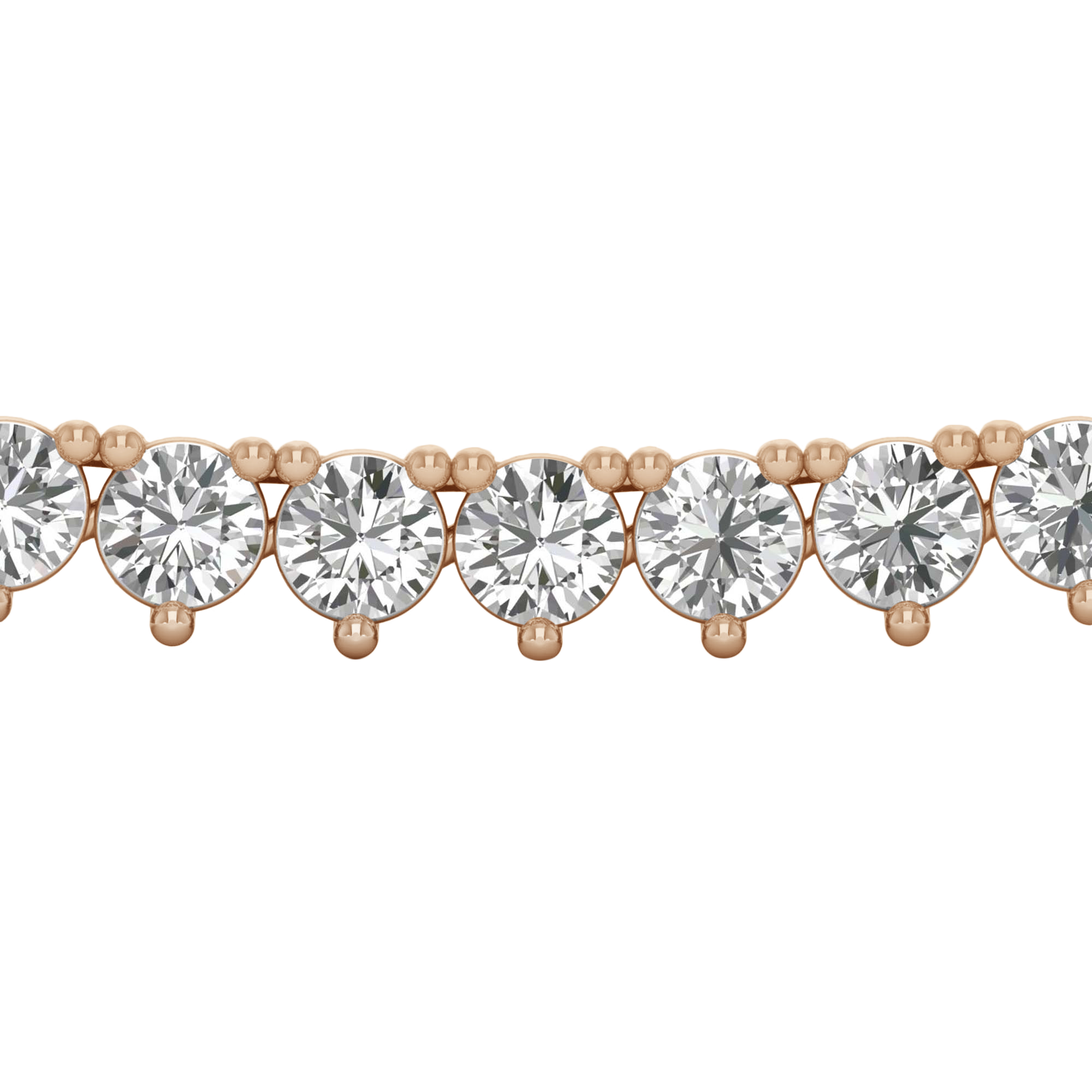 Azura Diamanten Tennisketting Briljant - 10ct