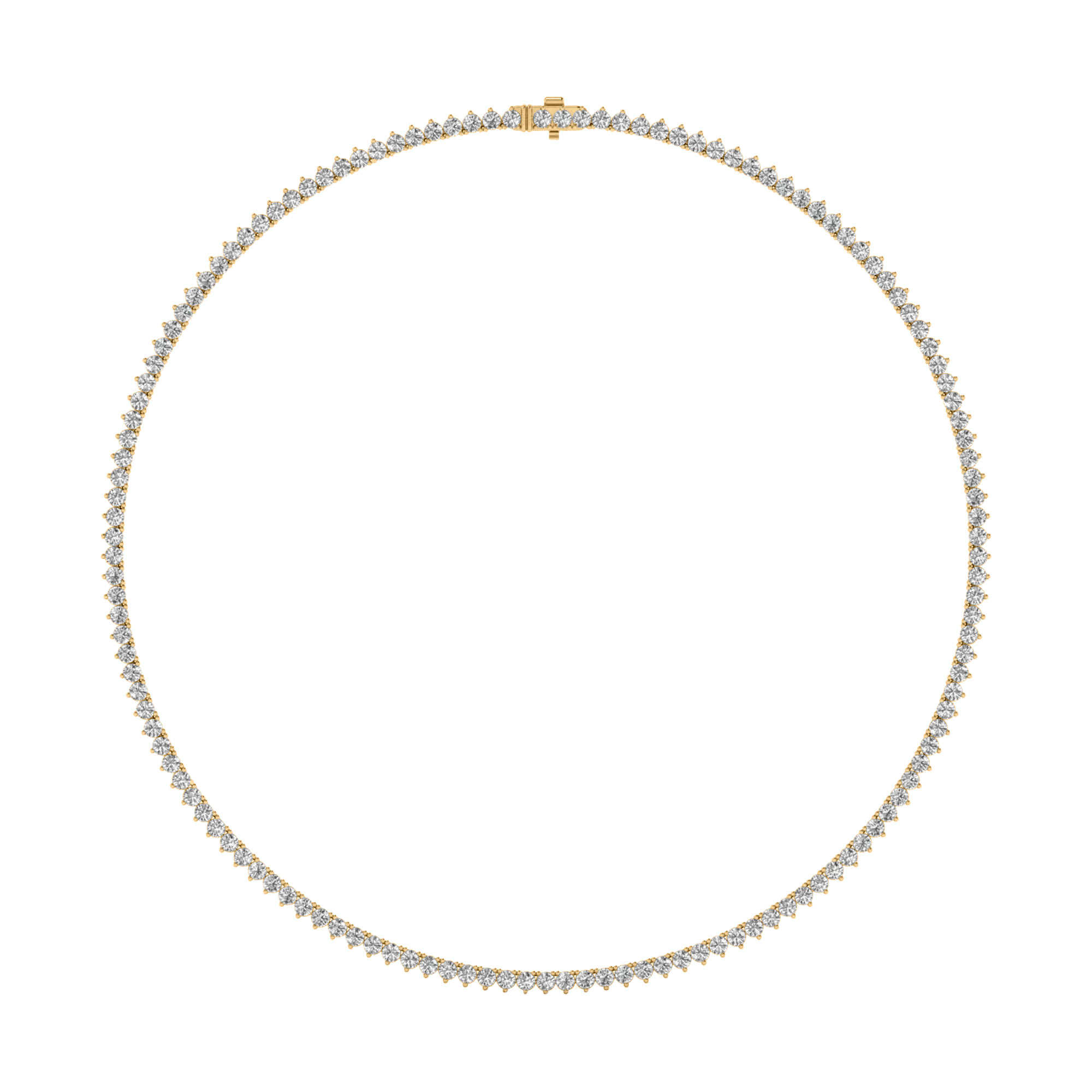 Azura Diamanten Tennisketting Briljant - 10ct