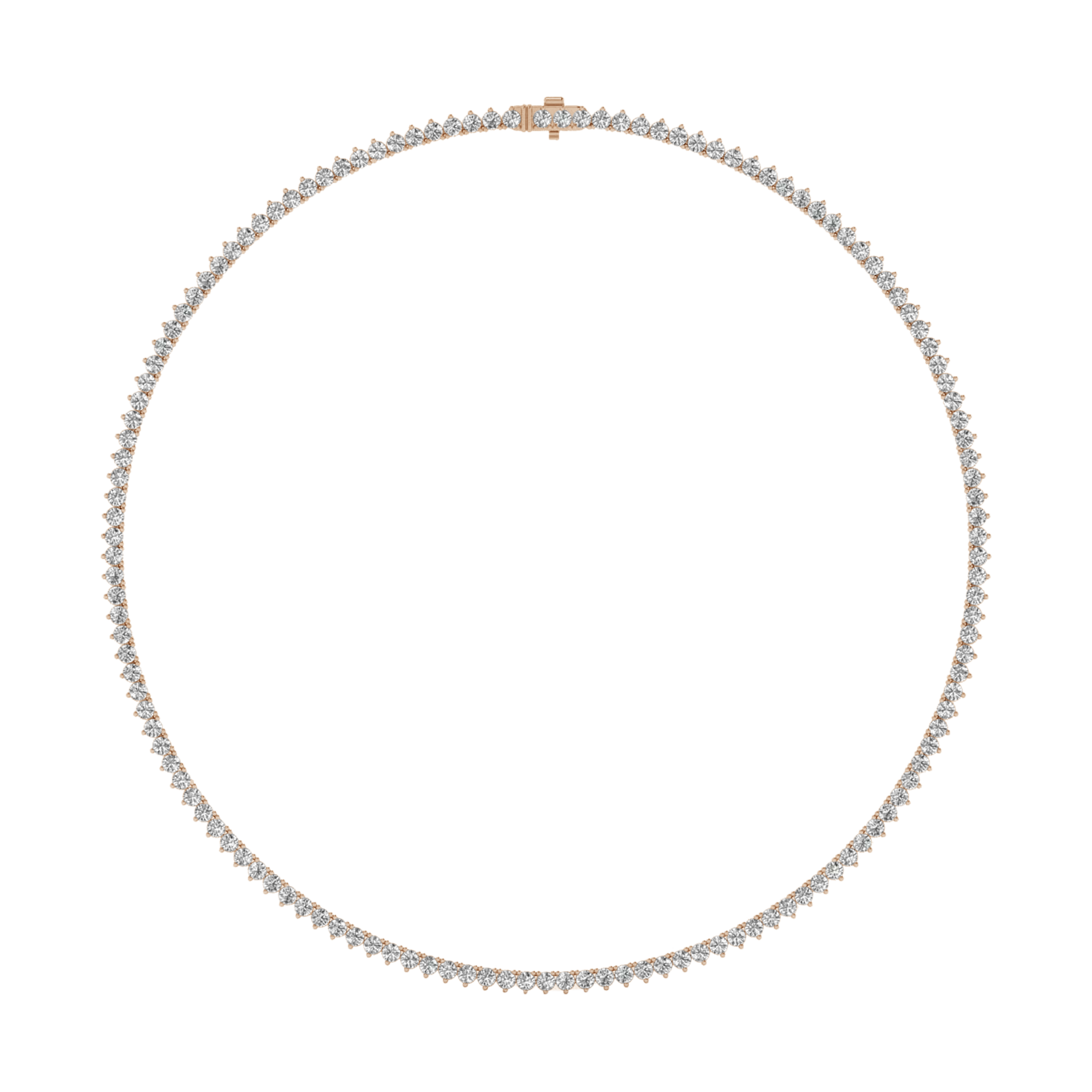Azura Diamanten Tennisketting Briljant - 10ct
