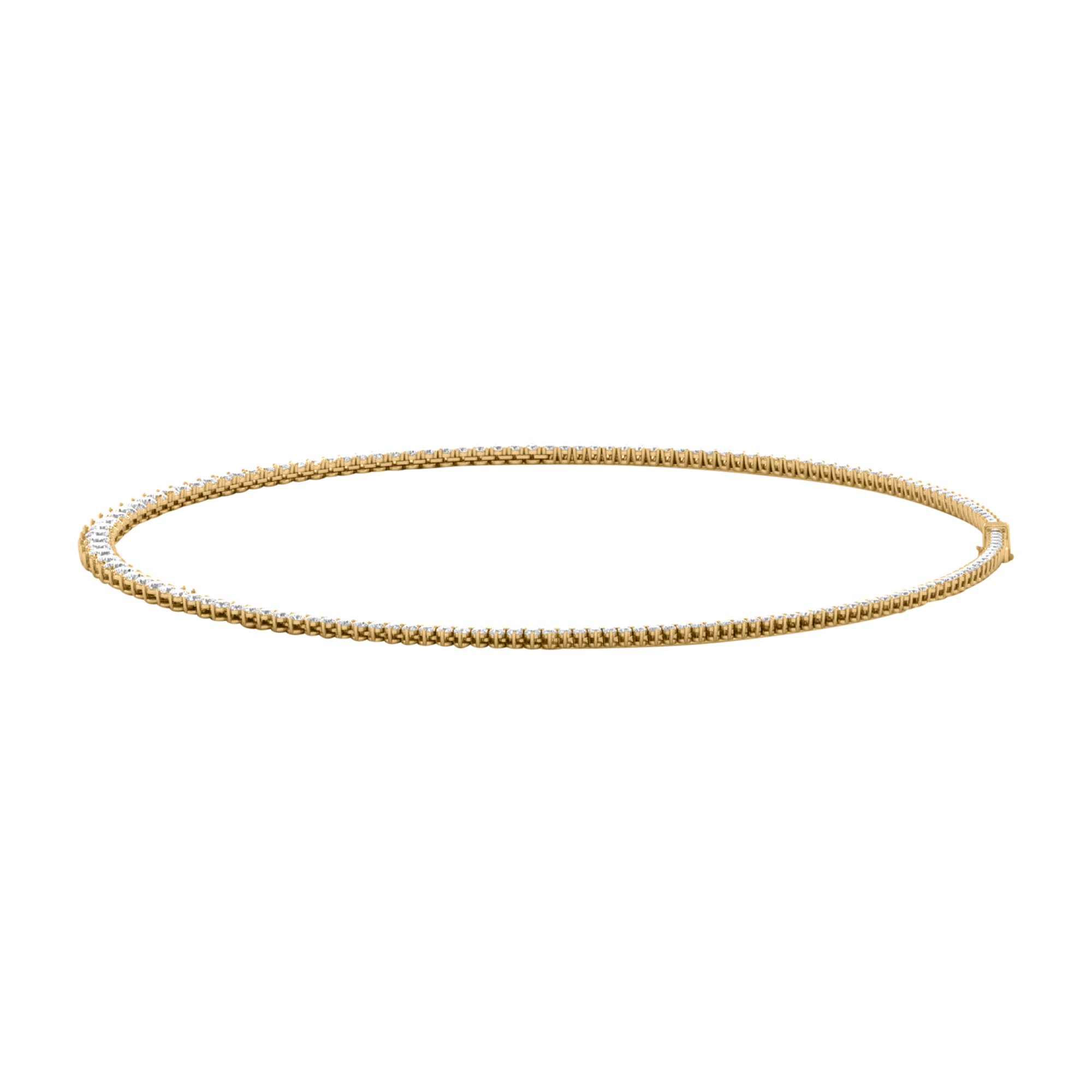 Esra Diamanten Tennisketting Briljant - 15ct