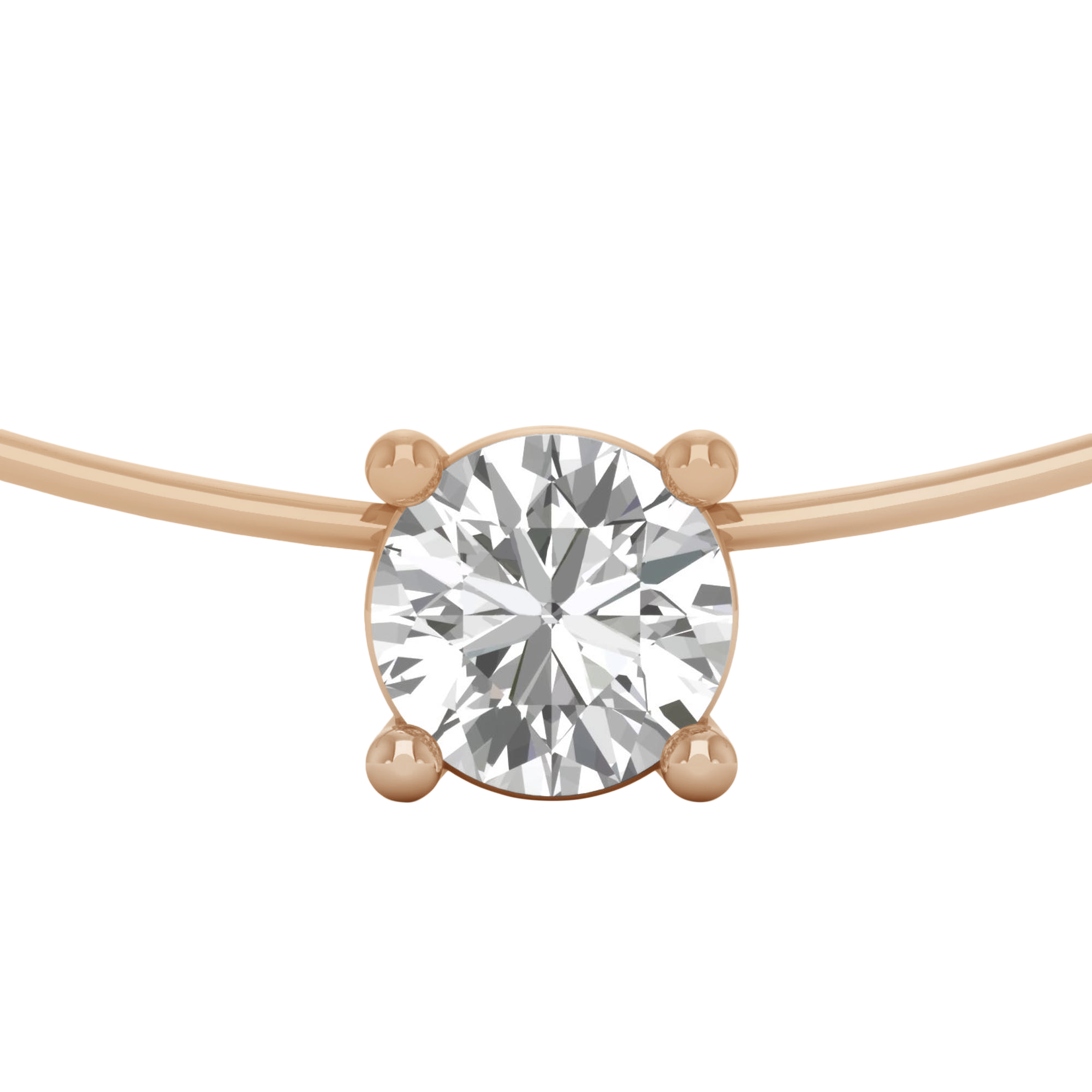 Cyril Diamanten Ketting Briljant - 0.5ct