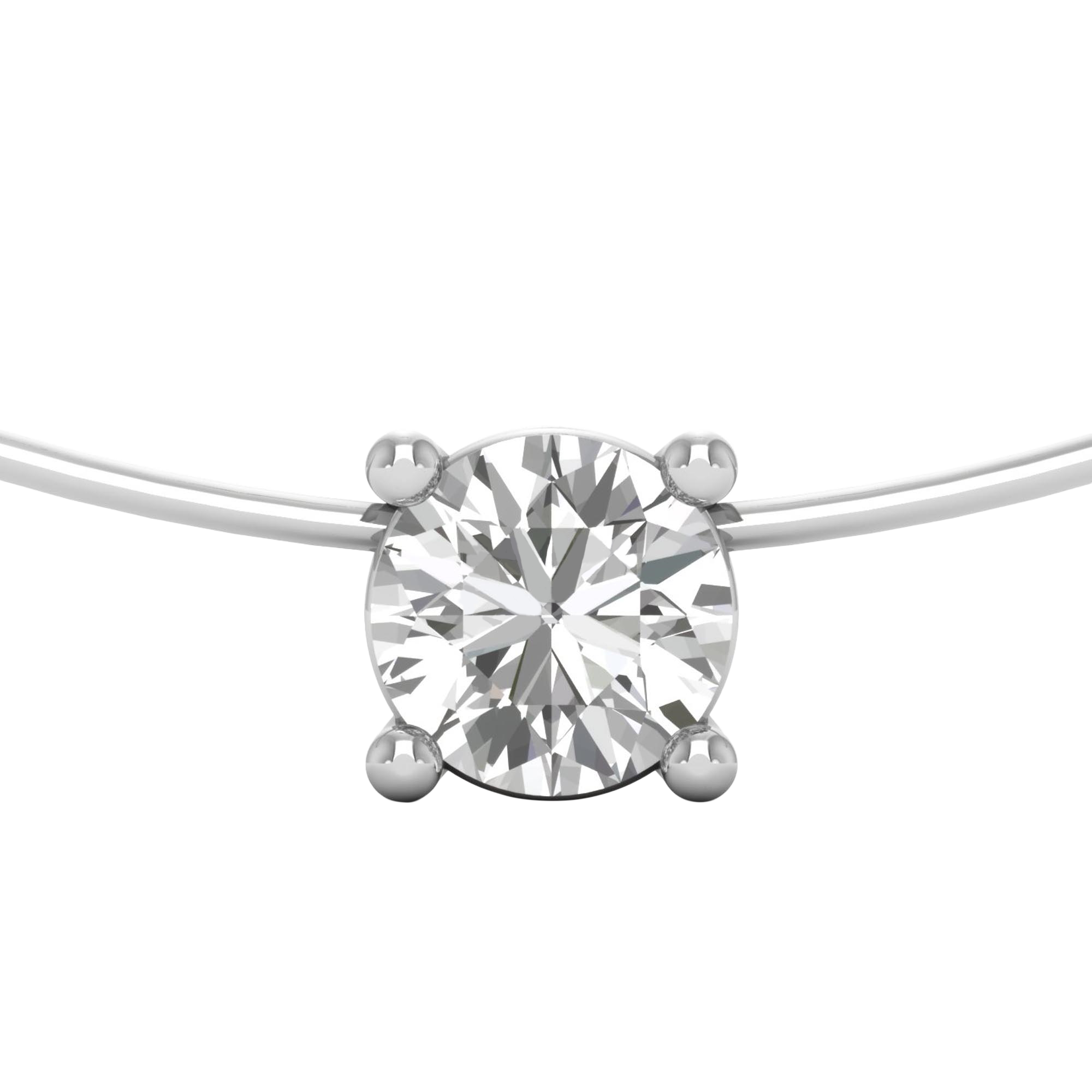 Cyril Diamanten Ketting Briljant - 0.5ct