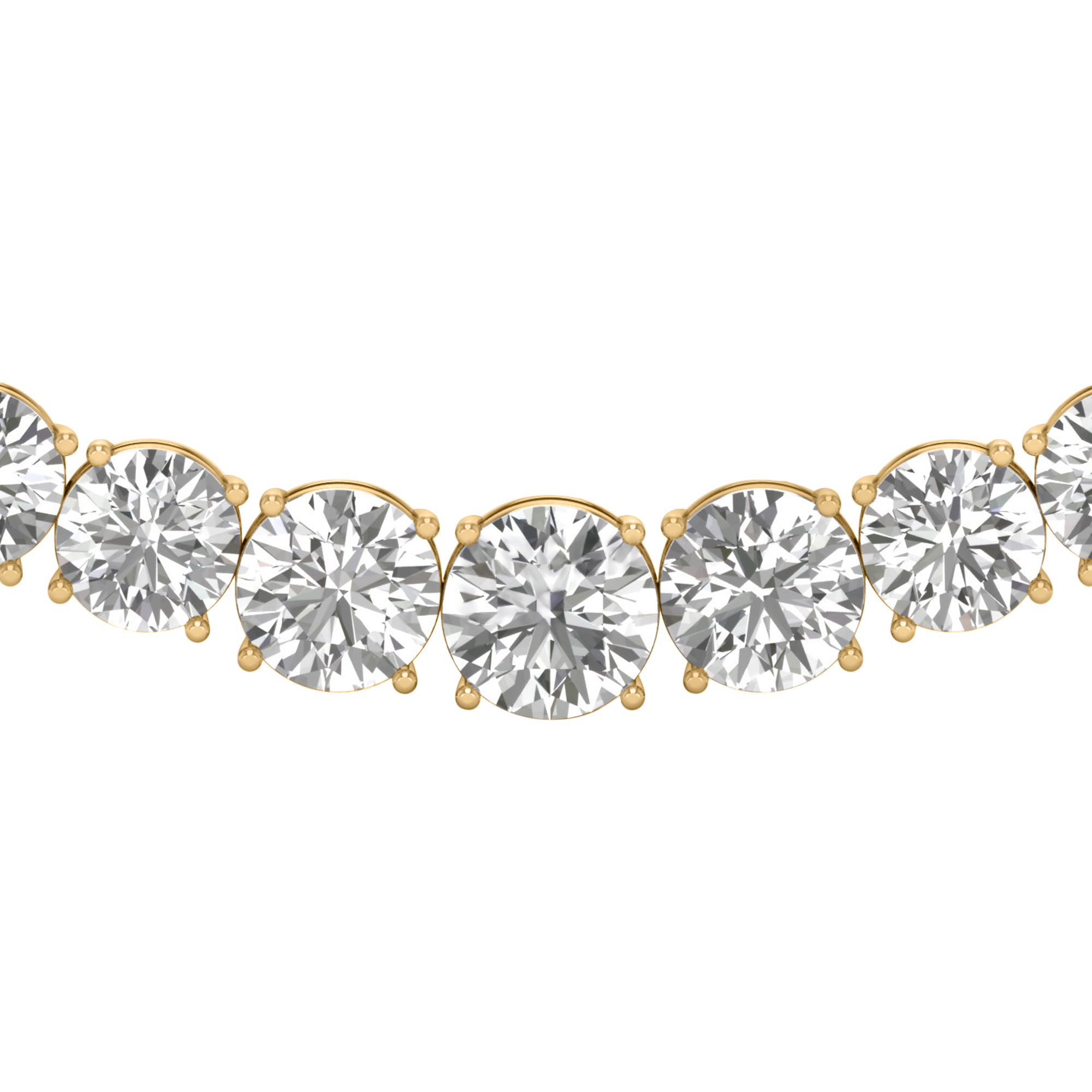 Nomi Diamond Tennis Necklace Brilliant - 95.4ct