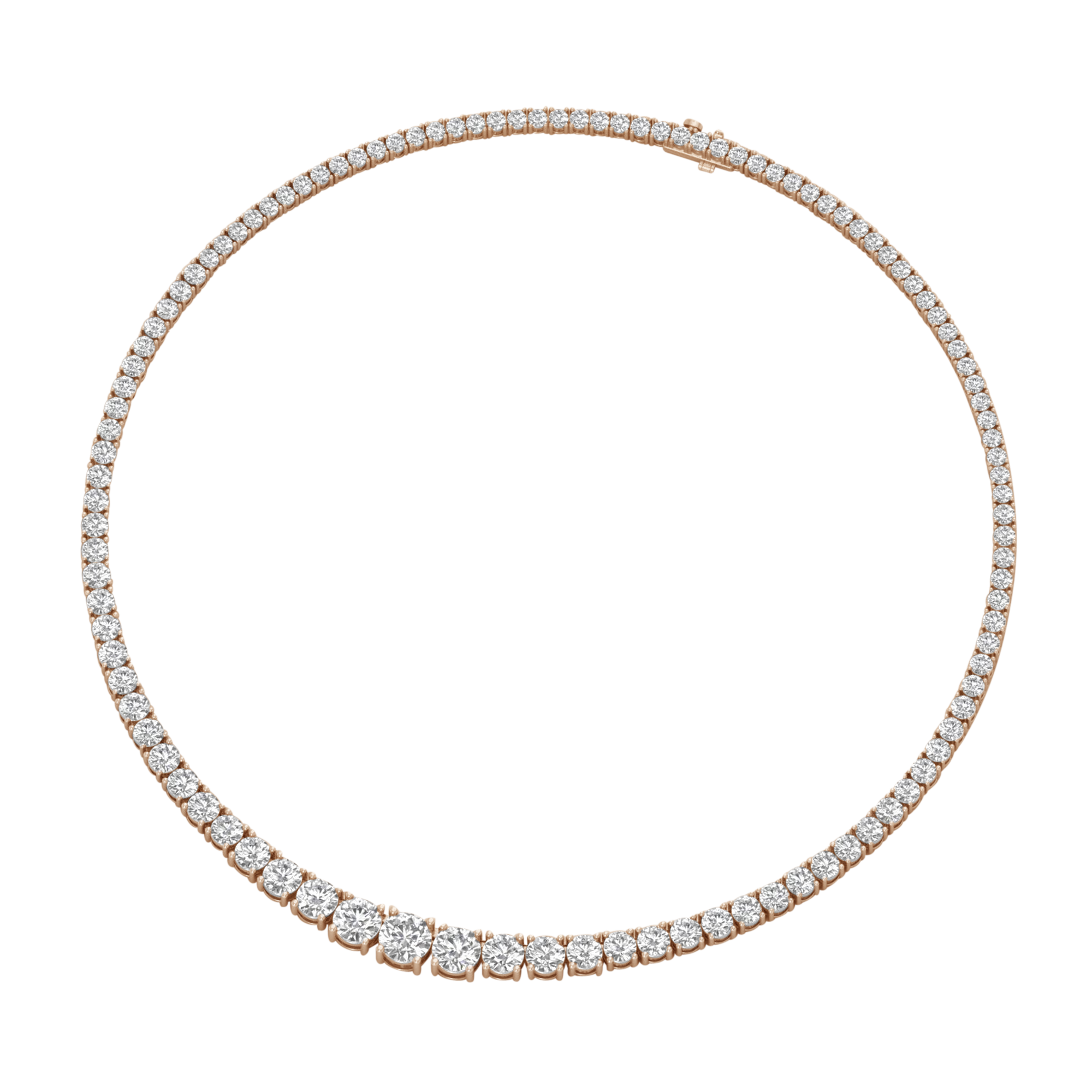 Lana Diamanten Tennisketting Briljant - 28.7ct