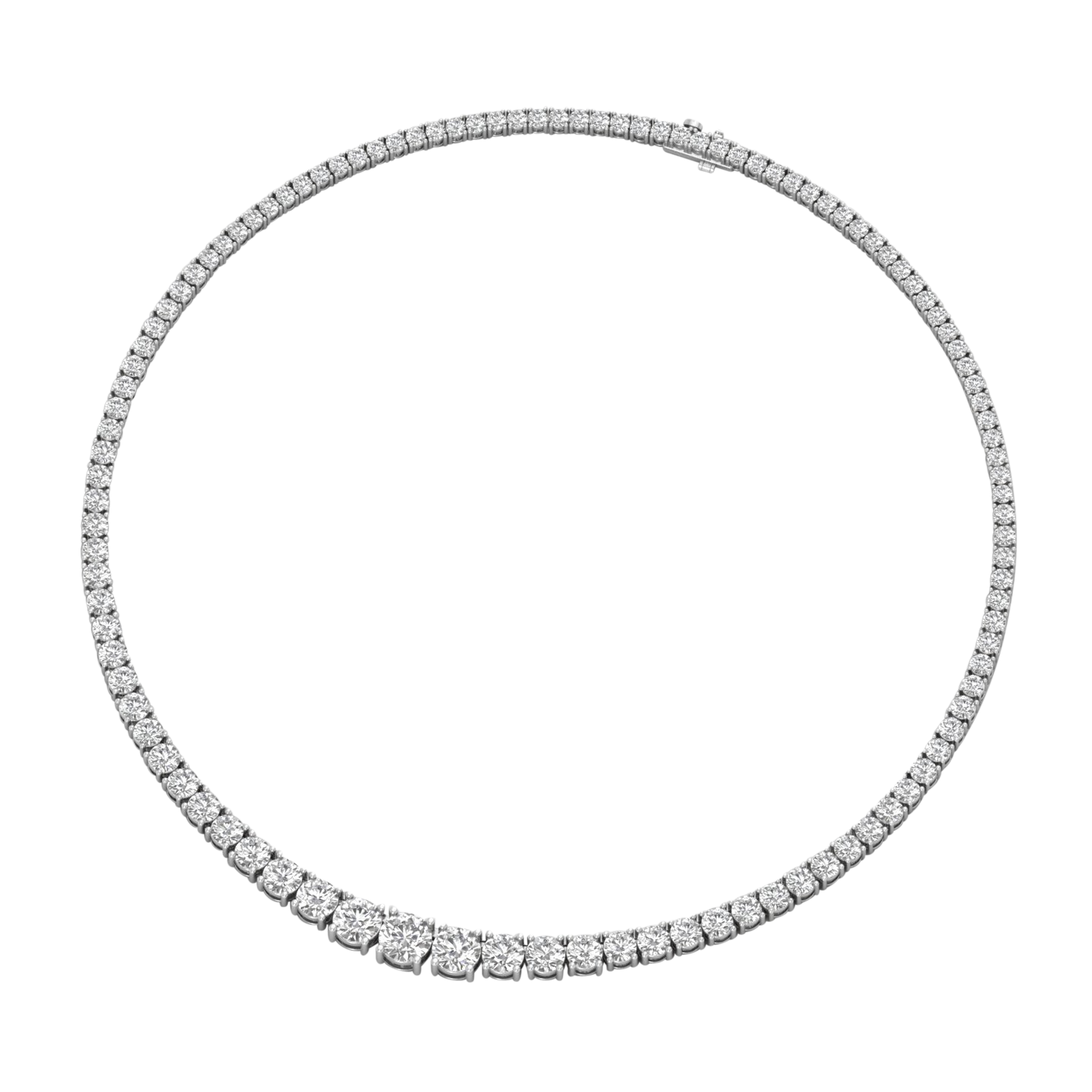 Lana Diamanten Tennisketting Briljant - 28.7ct