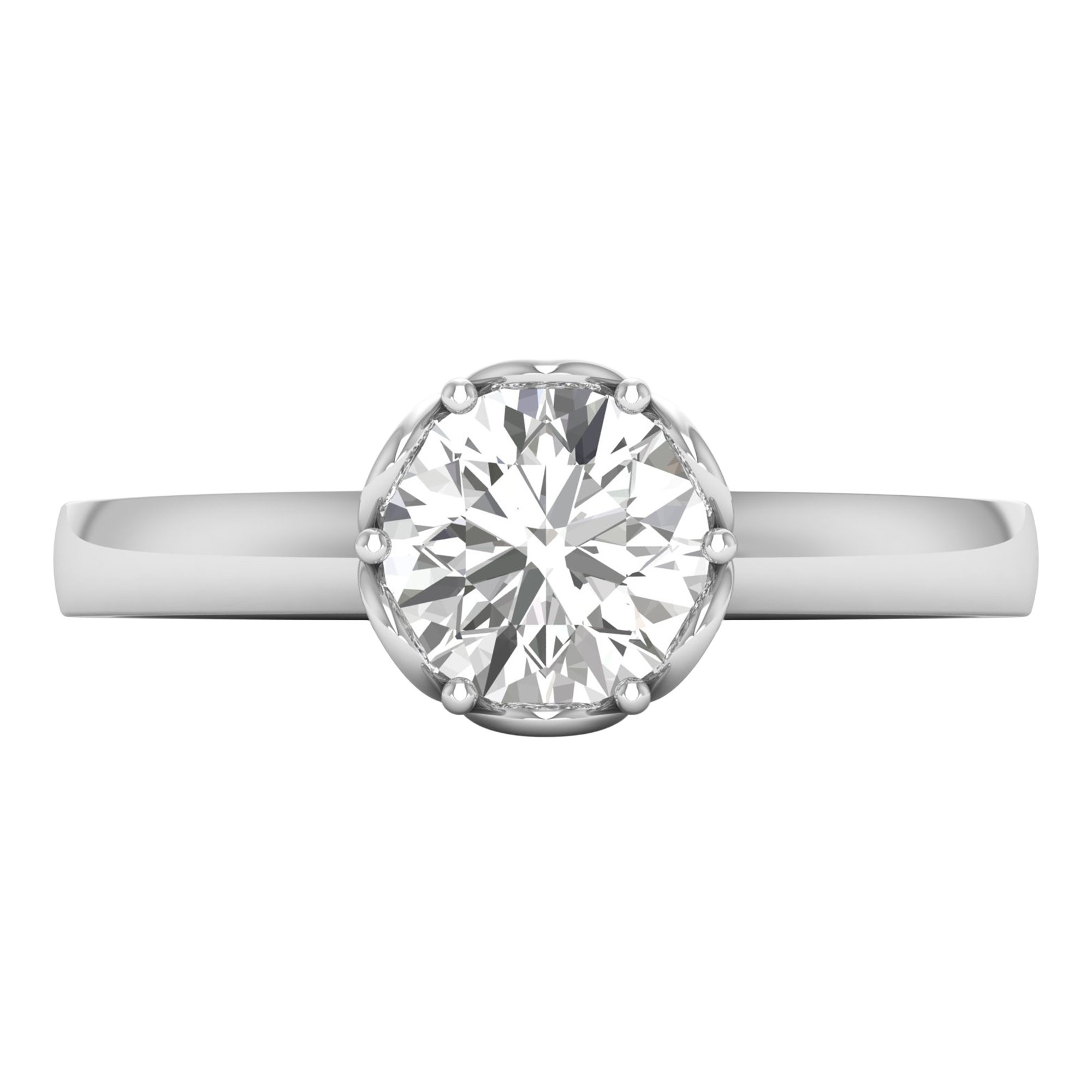 Odelia Diamanten Solitaire Ring Briljant - 1ct
