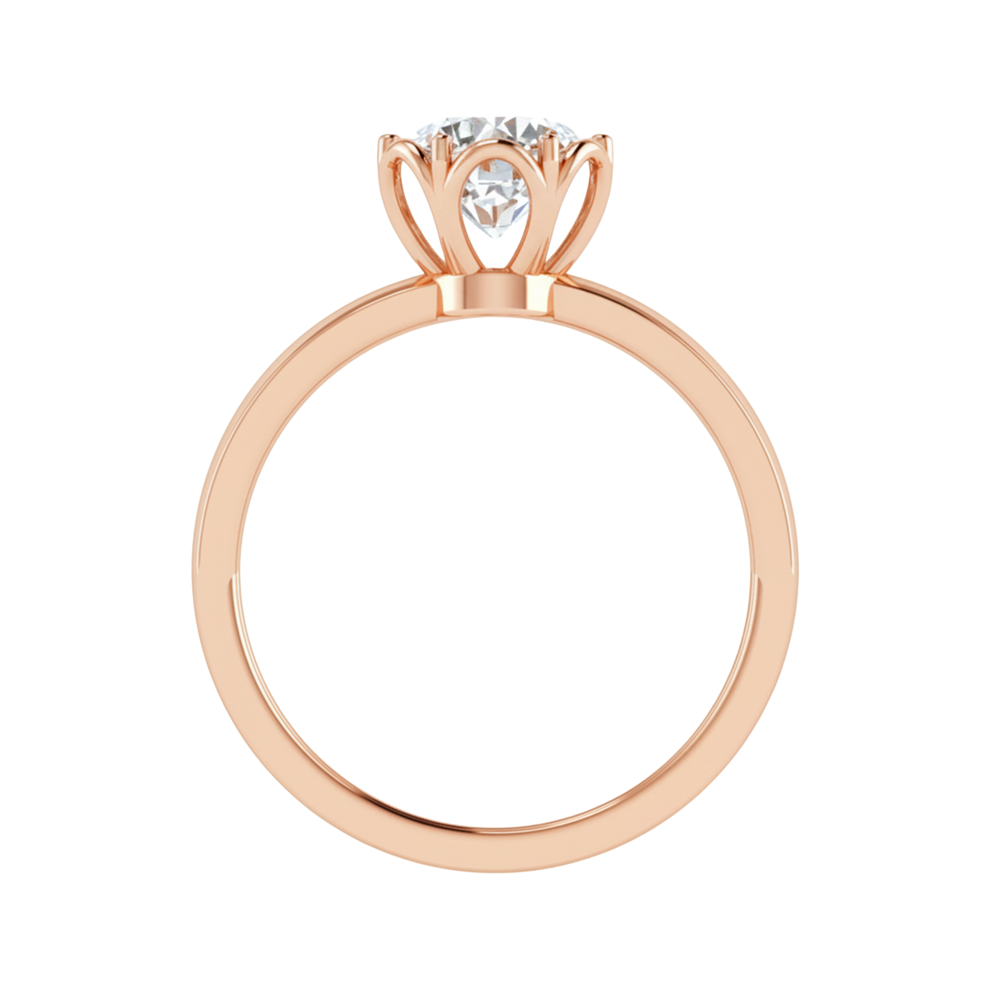 Odelia Diamanten Solitaire Ring Briljant - 1ct