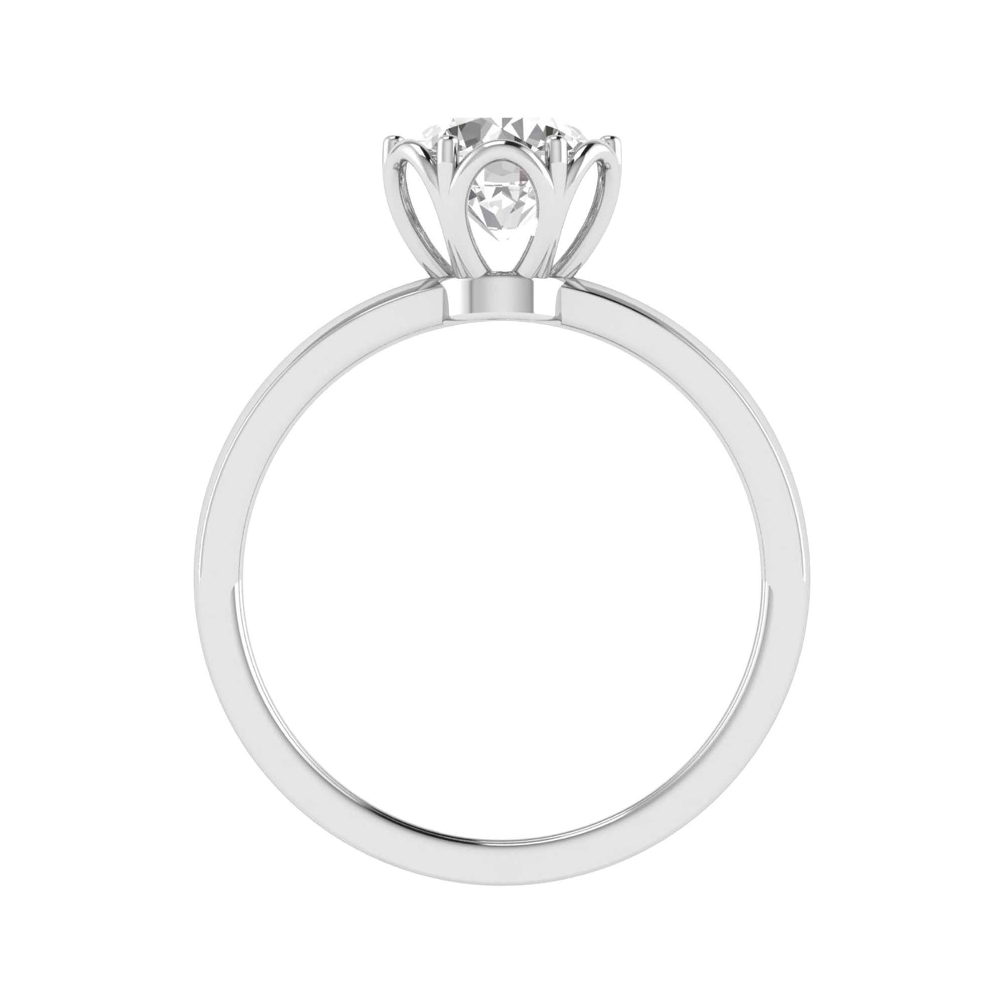 Odelia Diamanten Solitaire Ring Briljant - 1ct