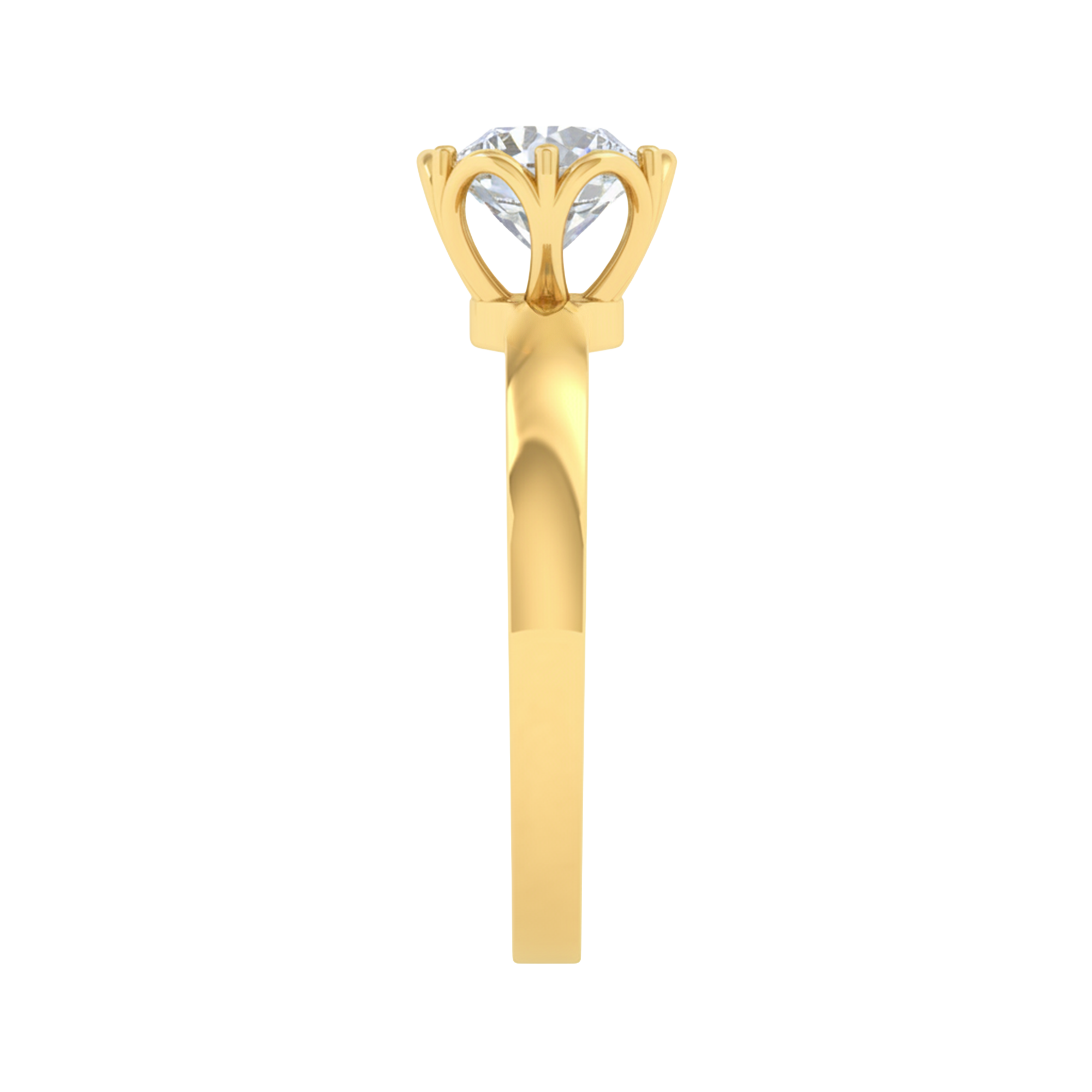 Odelia Diamanten Solitaire Ring Briljant - 1ct