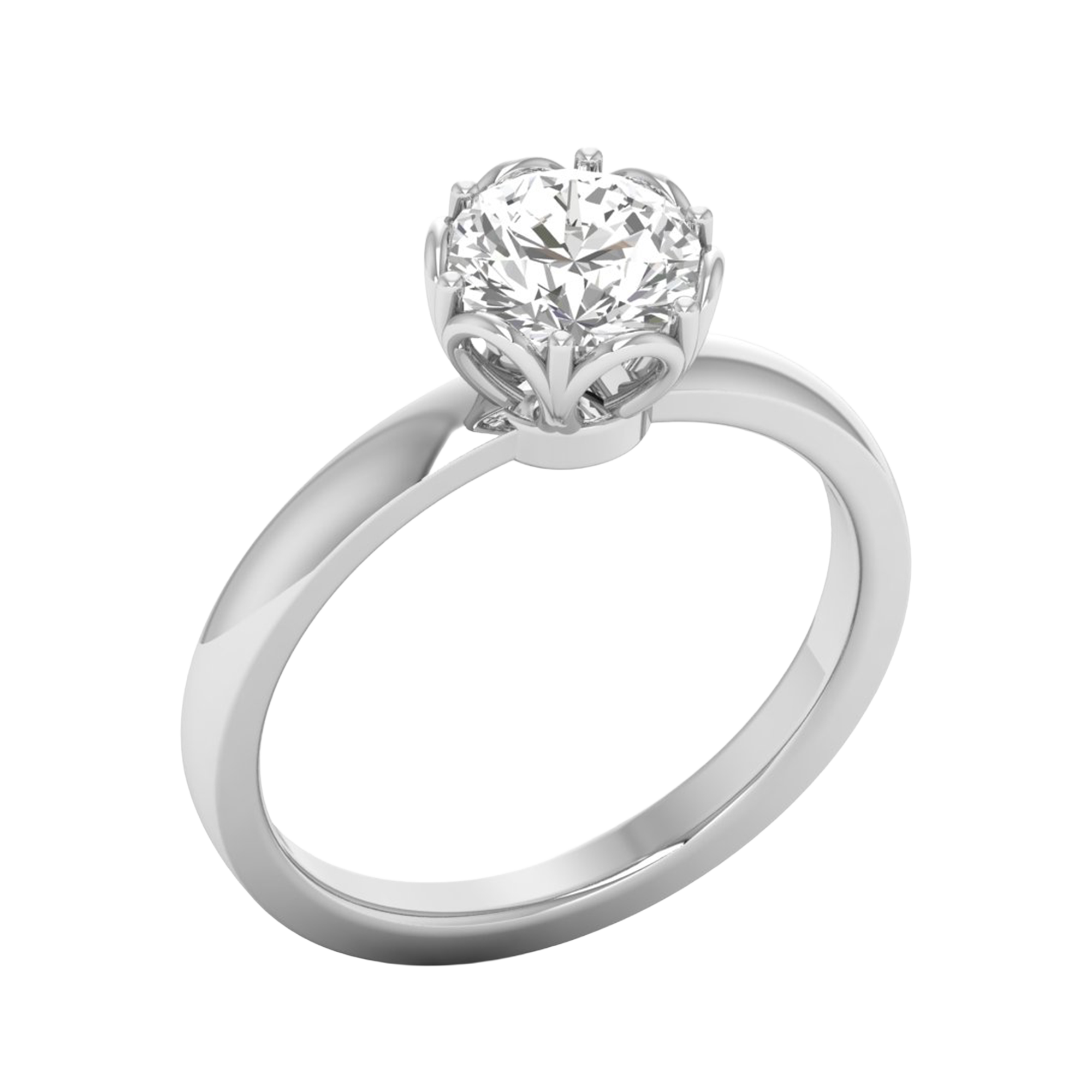 Odelia Diamanten Solitaire Ring Briljant - 1ct